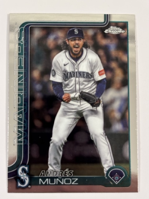 Andres Munoz 2025 Topps Chrome Update