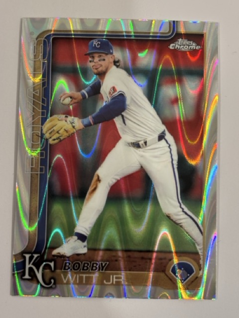 Bobby Witt Jr. 2025 2025 Topps Chrome Royals