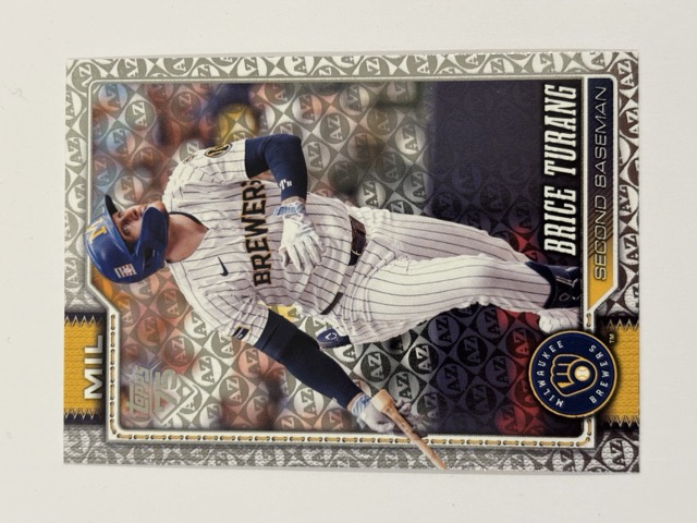 Brice Turang 2025 2025 Topps Holiday / Money parallel