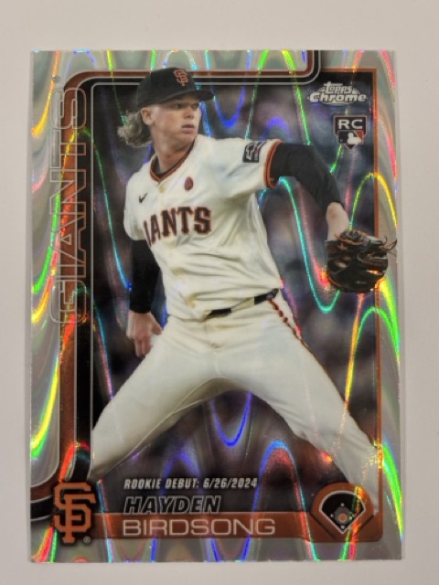 Hayden Birdsong 2025 Topps Chrome Update