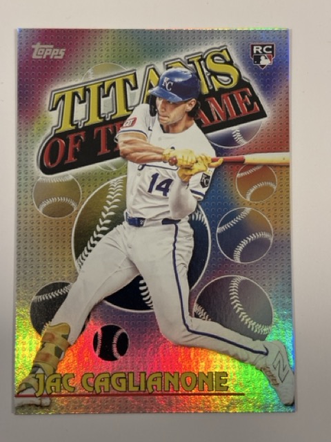 Jac Caglianone 2025 2025 Topps Titans of the Game