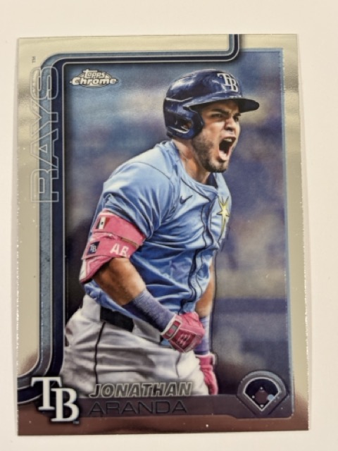 Jonathan Aranda 2025 2025 Topps Chrome Update Series