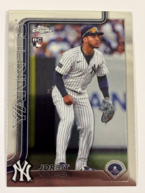 Jorbit Vivas 2025 2025 Topps Chrome Update Series