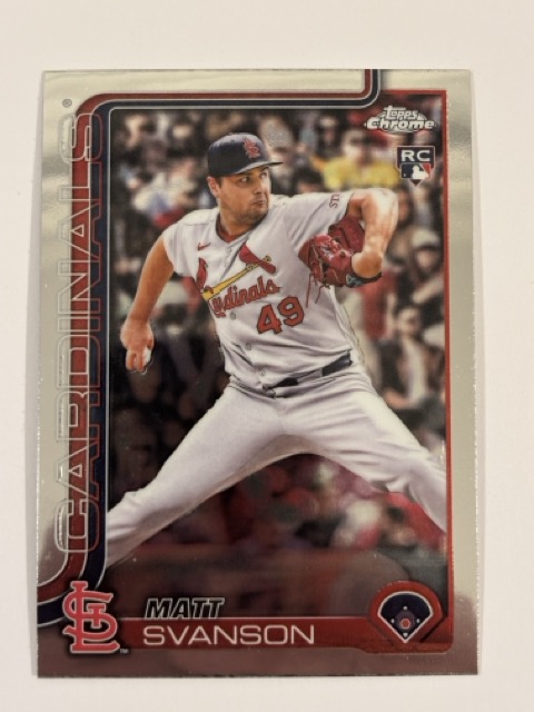 Matt Svanson 2025 2025 Topps Chrome Update Series