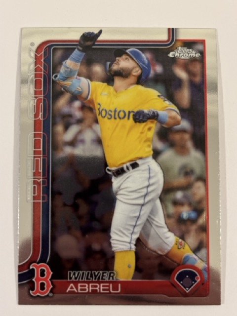 Wilyer Abreu 2025 2025 Topps Chrome Update Series
